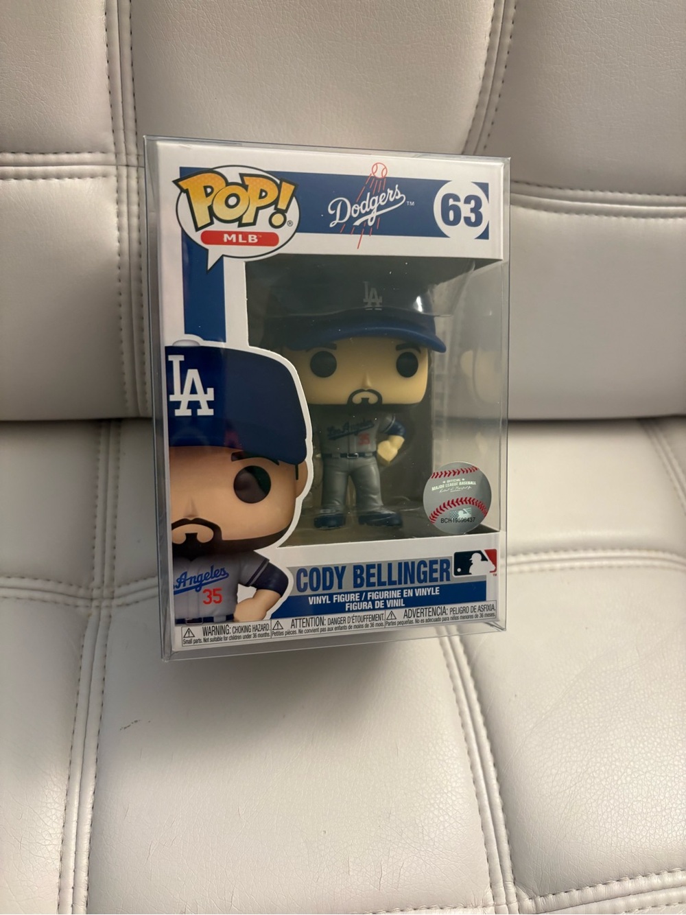 Cody Bellinger Los Angeles Dodgers Funko Pop 63
